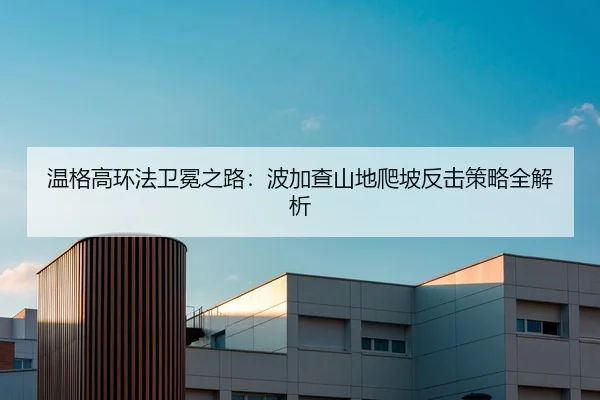 温格高环法卫冕之路：波加查山地爬坡反击策略全解析